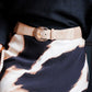 Ceinture beige Roba