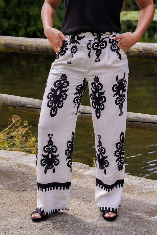 pantalon femme ethnique tendance